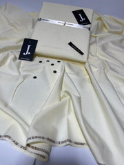Italian Premium Boski–For Gents Shalwar Kameez-Summer & Winter (Boski Cream)